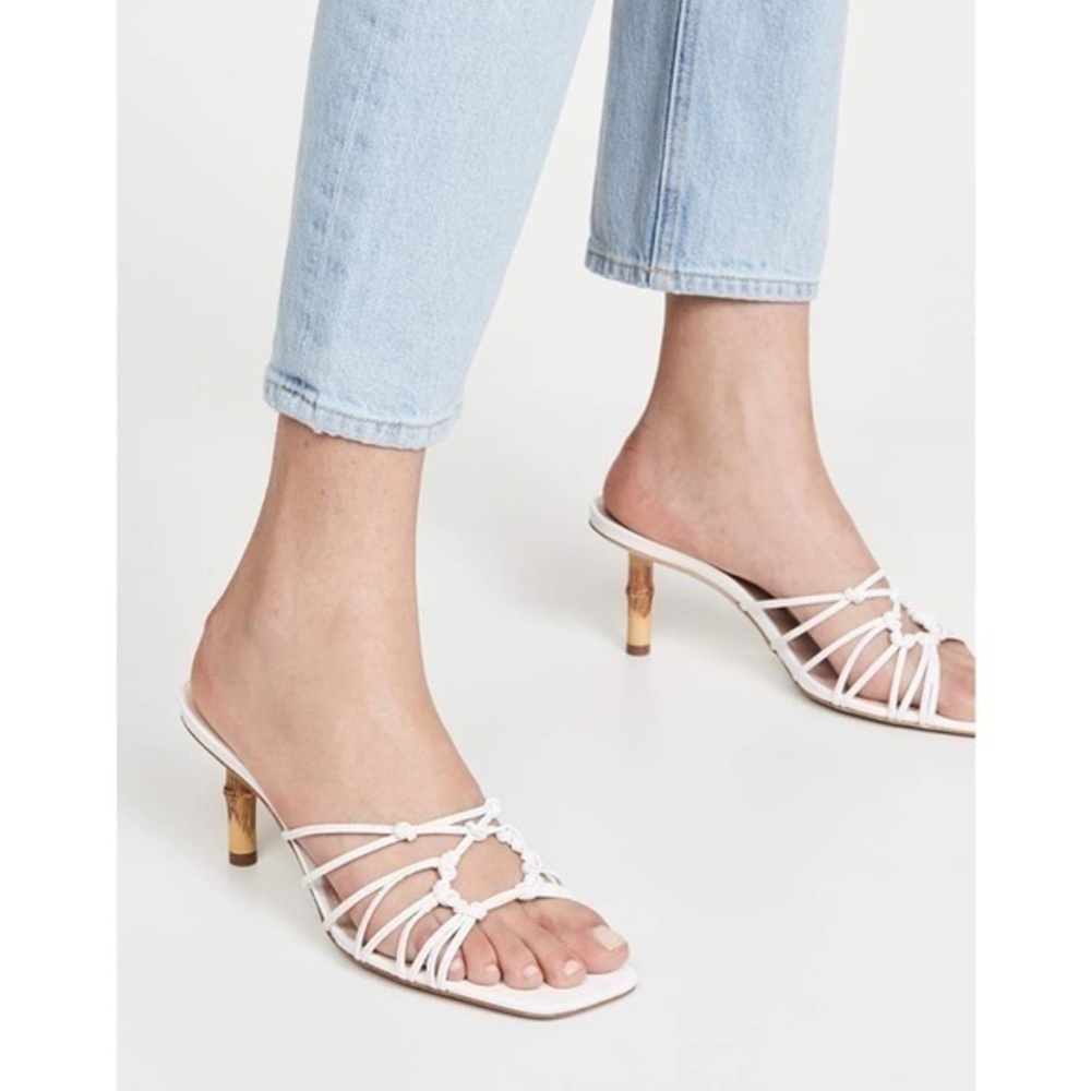 SCHUTZ White Strappy Sandals NWOT